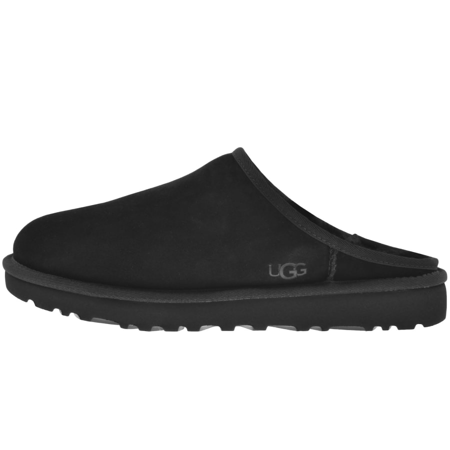 UGG Slip On Slippers Black